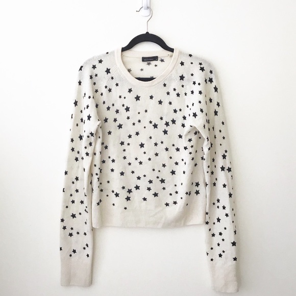 Equipment Sweaters - Kate Moss x Equipment Ryder Cashmere Star Sweater